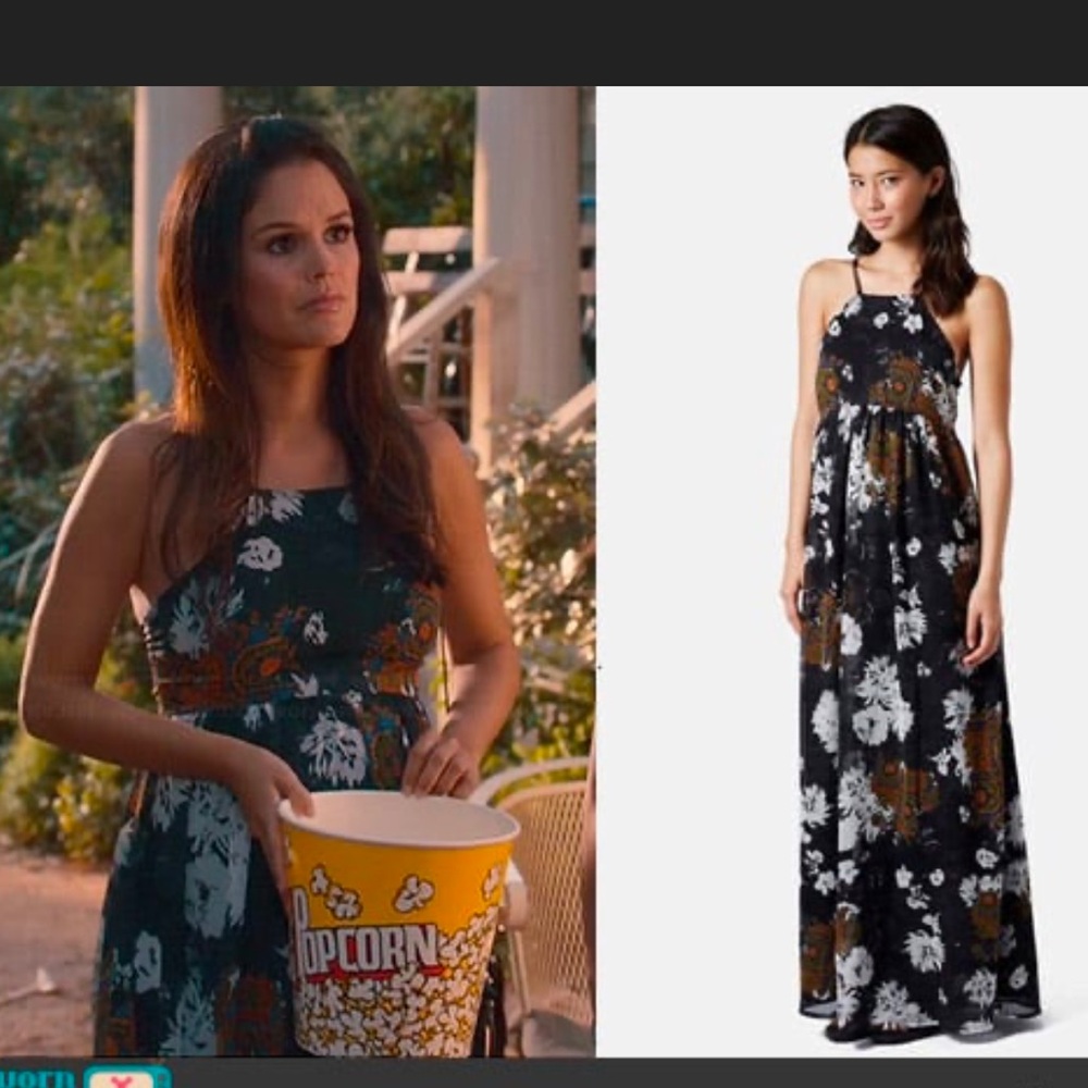 TopShop Floral Maxi Dress